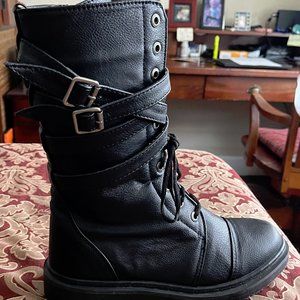 Dolls Kill Demonia Boots (Vegan Leather).
